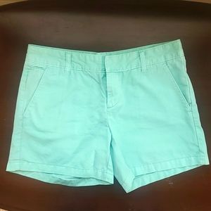 Land's End Canvas shorts - Size 4 - Mint Green color